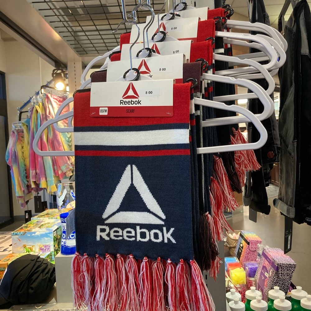 Reebok scarfs
